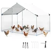 Promotions Vištidė 300x203x202 cm Sidabrinė metalinė