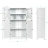 Promotions Vonios kambario laikymo spintelė 58x30x109 cm juoda