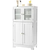 Promotions Vonios kambario laikymo spintelė 58x30x109 cm juoda
