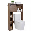 Promotions Vonios kambario organizatorius 84,5x17x128 cm Tamsiai ruda saugykla