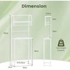 Promotions Vonios lentyna, 64x24x162 cm, balta, metalas