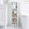 Promotions Vonios spintelė 16x17x69 cm balta MDF