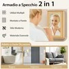 Promotions Vonios spintelė, 34x15x53 cm, natūrali mediena