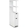 Promotions Vonios spintelė 45.7x20.3x114.3 cm Balta MDF