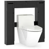 Promotions Vonios spintelė, 89x18x99 cm, juoda, MDF