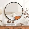 Promotions Vonios veidrodis, 61 cm skersmuo, juodas
