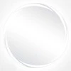 Promotions Vonios veidrodis, LED, 60x60 cm, sidabrinis