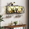 Promotions Sieninis vyno lentyna, 51x26,5x60 cm, ruda