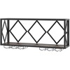 Promotions Sieninis vyno lentyna, 51x26,5x60 cm, ruda