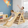 Promotions Žaidimas Laipiojimo trikampis 4 viename su čiuožykla ir laipiojimo tinklu natūralus
