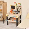 Promotions Žaidimų dirbtuvės su įrankių rinkiniu, 45.7x36.8x72.4 cm, spalvingos