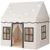 Promotions Žaidimų palapinė 121x101x137 cm smėlio spalvos, vidaus vaikų žaidimų namelis