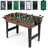 Promotions Žaidimų stalo komplektas, 10-in-1 daugiafunkcis žaidimų stalas, 127x101.6x81.3 cm, rudas