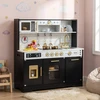 Promotions Žaidimų virtuvėlė 85.1x29.2x87.6 cm Juoda mediena