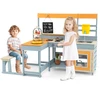 Promotions Žaidimų virtuvėlė ir pikniko stalas 149.9x71.1x99.1 cm Pilka eglės mediena