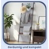 Songmics VASAGLE pasvirusi kopėčių formos lentynėlė, rankšluosčių laikiklis, 5 lygiai
