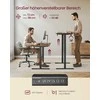 Songmics Vasagle Elektrinis reguliuojamo aukščio stalas be stalviršio