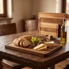Relaxdays 3 pjaustymo lentelių rinkinys su stoveliu