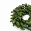 Relaxdays Advento vainikas iš liejamo plastiko, žalias, skersmuo 30, 40 arba 60 cm