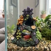 Relaxdays Akvariumo dekoracija 15x12x12 cm Spalvota polirezino