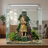 Relaxdays Akvariumo dekoracija 26x15,5x13 cm Pilka Poliuretanas