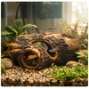 Relaxdays Akvariumo dekoracija: medžio kamienas