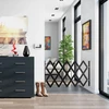 Relaxdays Apsauginiai varteliai, 70-82x35-126 cm, juodi