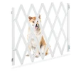 Relaxdays Apsauginiai varteliai, bambukas, 87-97x34-140 cm, balta