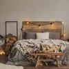 Relaxdays Arbatinių žvakučių laikikliai su lapo formos padėklu