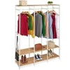 Relaxdays Atvira spinta, 180x94,5x40 cm, juoda