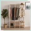 Relaxdays Atvira spinta, 180x94,5x40 cm, juoda