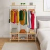 Relaxdays Atvira spinta, 180x94,5x40 cm, juoda