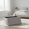 Relaxdays Audinio suoliukas, 38x76x38 cm