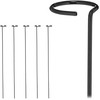 Kodustaar 6 juodų augalų atramų rinkinys 80cm