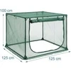 Relaxdays Aukštos lysvės apsauginis tinklas, 100x125x125 cm, žalia, plienas ir plastikas