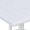 Relaxdays Balkono stalas, 73x62x62 cm, baltas