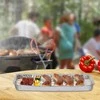 Relaxdays Barbekiu padėklai, 3x34x22 cm, sidabrinė