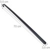 Kodustaar 2 batų šaukštų rinkinys 70 cm juodas