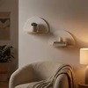 Relaxdays Boho stiliaus sieninės lentynos x2