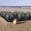 Relaxdays Boules rinkinys, 7.2 cm, Juoda