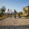 Relaxdays Boulių rinkinys, 6 dalys, 7 cm, juoda/sidabrinė, plastikas/geležis