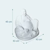 Relaxdays Juokiantis Buda 45 cm