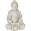 Relaxdays Budos statula, 70x45x35 cm, balta