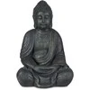 Relaxdays Budos statula, 70x45x35 cm, pilka