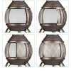 Relaxdays Chiminea Varis/Juoda, Plienas, Ketaus
