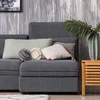 Relaxdays Dekoratyvinė pagalvėlė, pintinė, 25 cm