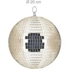 Relaxdays Disko rutulys 20 cm Šampano