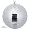 Relaxdays Disko rutulys, 30 cm, sidabrinis