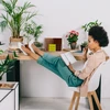 Relaxdays Dokumentų laikiklis 3 skyrių rožinio aukso spalvos