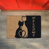 Kodustaar „Welcome Cats Home“ kokoso pluošto durų kilimėlis